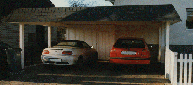 Bild Doppelcarport weiß mit Walm.gif (48105 Byte)